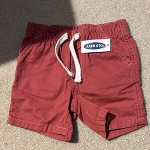Old Navy Kids Salmon Drawstring Shorts